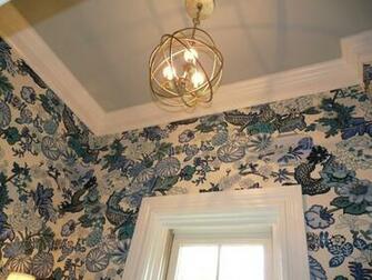 Chiang Mai Dragon Wallpaper Transitional Bathroom Hazardous Design