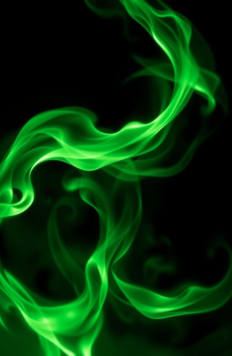Green Flame Wallpaper