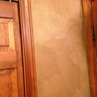 Brown Paper Bag Walls Use This Method With Lighter Colored
