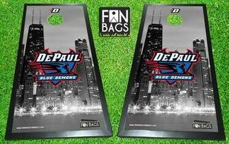 Depaul University Cornhole Boards Direct Print HD Image