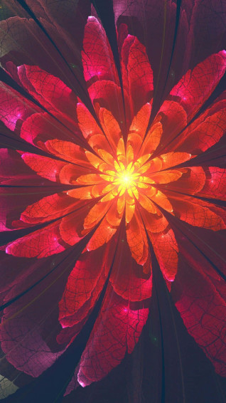 Red And Orange Background Wallpaper
