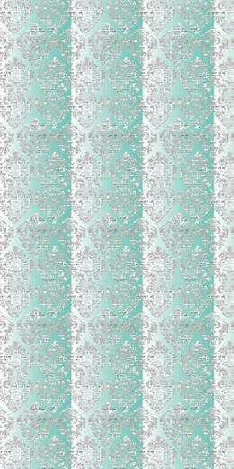 Teal Damask Wallpaper