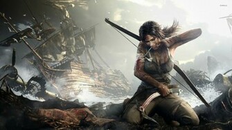 Lara Croft Wallpaper Game