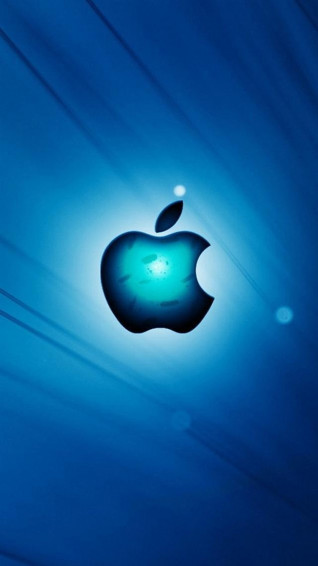 Apple Logo Background For iPhone Wallpaper