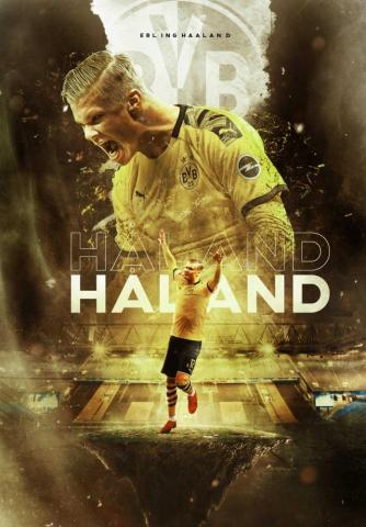 Wallpaper Haaland Dortmund Awesome HD