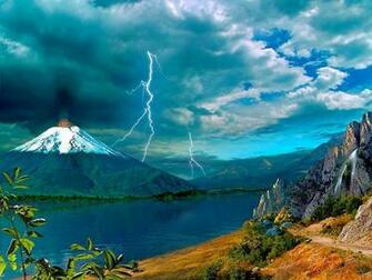 Cool Volcano Wallpaper