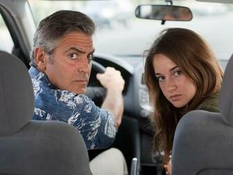 Wallpaper The Descendants George Clooney Shayleen Woodley HD