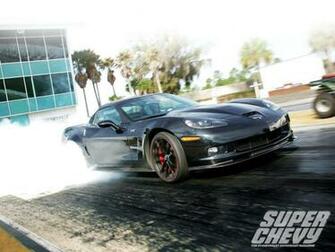 Corvette Zr1 Burnout Wallpaper
