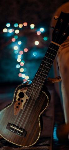 Ukulele iPhone Wallpaper
