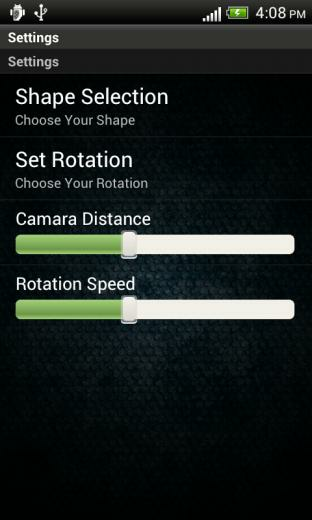 Blackberry Z10 Cube Lwp HD Screenshot