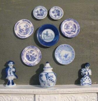 Choosing Colours For The Blue And White Room