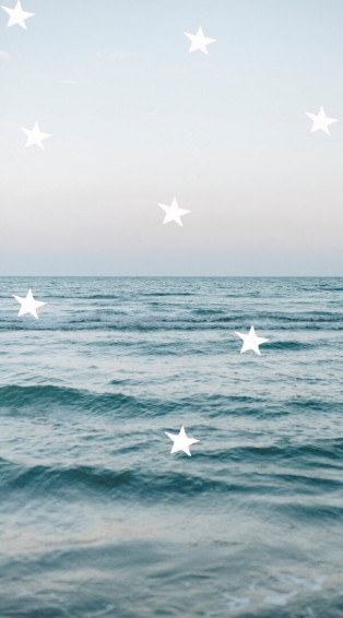 Shades Of Serenity Blue Wallpaper Ideas Ocean And Stars I