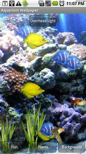 Aquarium Live Wallpaper For Android App Screenshots
