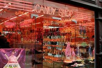 Candy Shop Background