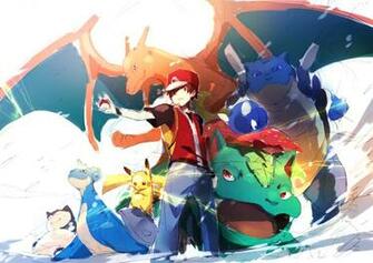 Pokemon Red Snorlax Ume Plumblossom Venusaur