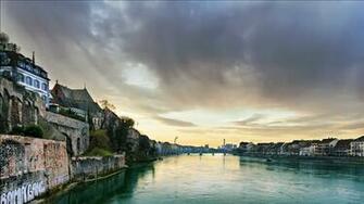 Basel Switzerland Rhine River