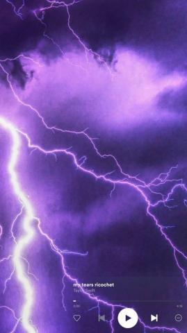 My Tears Ricochet Purple Wallpaper Dark