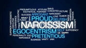 Narcissism Animated Word Cloud Text Design Animation Clip