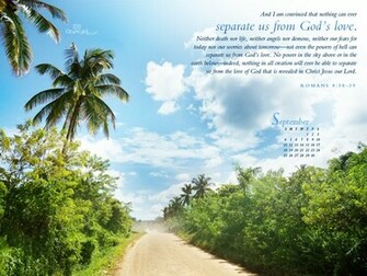 God S Love Desktop Calendar Monthly Calendars Wallpaper