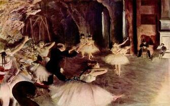 Edgar Degas Wallpaper Top Background