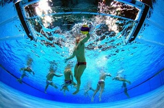 Wallpaper Olympic Water Polo Ball