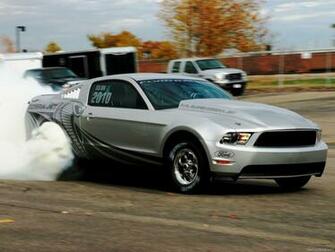 Victorieux La Winternationals Nhra En Ford Mustang Cobra