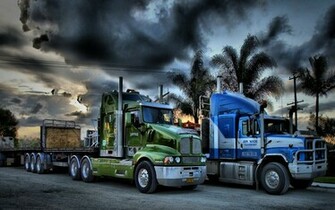 Truck Computer Wallpaper Desktop Background Id