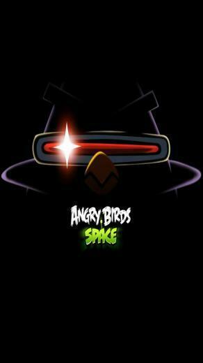 Angry Birds Space HD Wallpaper For iPhone
