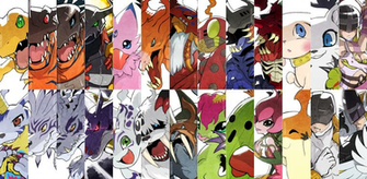 Digimon Adventure Battlecuts By Amastroph
