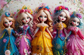 Beautiful Dolls Wallpaper