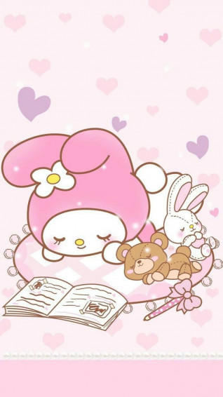 M J On Dia Melody Hello Kitty My