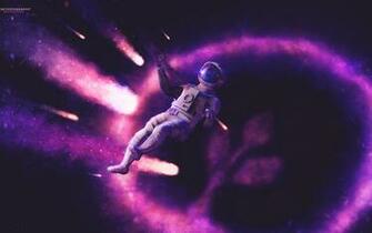 Space Suit Universe Wallpaper HD
