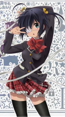 Chunibyo Demo Koi Ga Shitai Rikka Takanashi Magic Thl W3 Wallpaper
