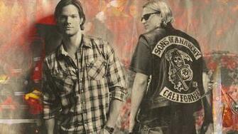 Sam Winchester And Jax Teller In Sonsofanarchyfans By Sara
