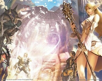 Lineage Ii Wallpaper Select Game