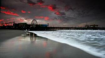 Santa Monica Pier Wallpaper HD Desktopinhq