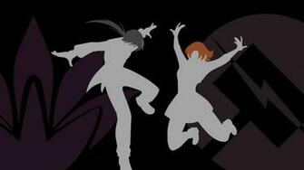 Rwby Silhouette Wallpaper Nora And Ren Vector