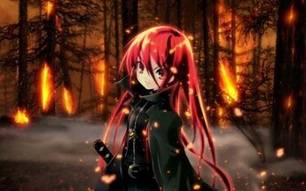 Image Anime Girl With Red Hair And A Sword Wallpaper Jpg Camp