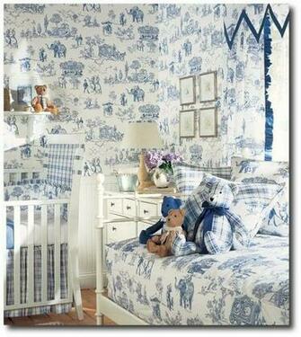 Thibaut Wallpaper Fabrics Since Toile Resource Vol Ii Carnival