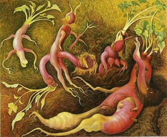 The Temptation Of St Anthony Diego Rivera Paintings Wallpaper Image