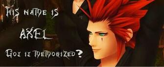 Axel Kingdom Hearts Wallpaper