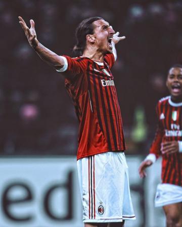 Zlatan Ibrahimovic Ibrahimovi Ac Milan