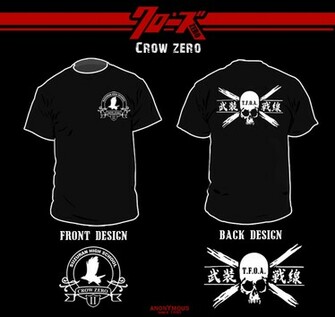 Crow Zero Shirt Design By Putingpangil