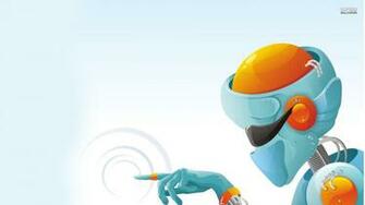 Awesome HD Robot Wallpaper Background For