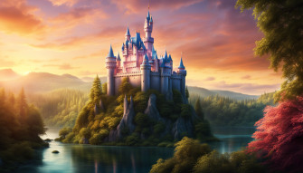 Princess Castle Wallpaper