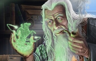 Old Man Tube Magic Rider Horse Books Scrolls Wallpaper Photos