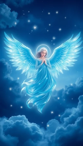 Blue Angel Wallpaper