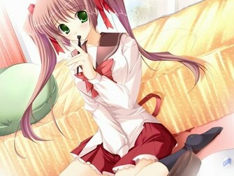 Cute Anime School Girl Wallpaper With Resolutions Pixel
