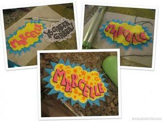 Also Put My X Acto Knife To Good Use Making A Name