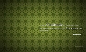 Abundance Wallpaper Gratitude Belief